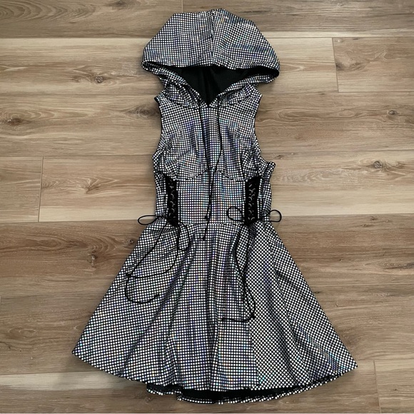 Dolls Kill Dresses & Skirts - Dolls Kill Club Exx Cosmic Disco Mini Dress XL